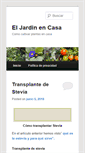 Mobile Screenshot of eljardinencasa.com