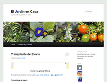 Tablet Screenshot of eljardinencasa.com